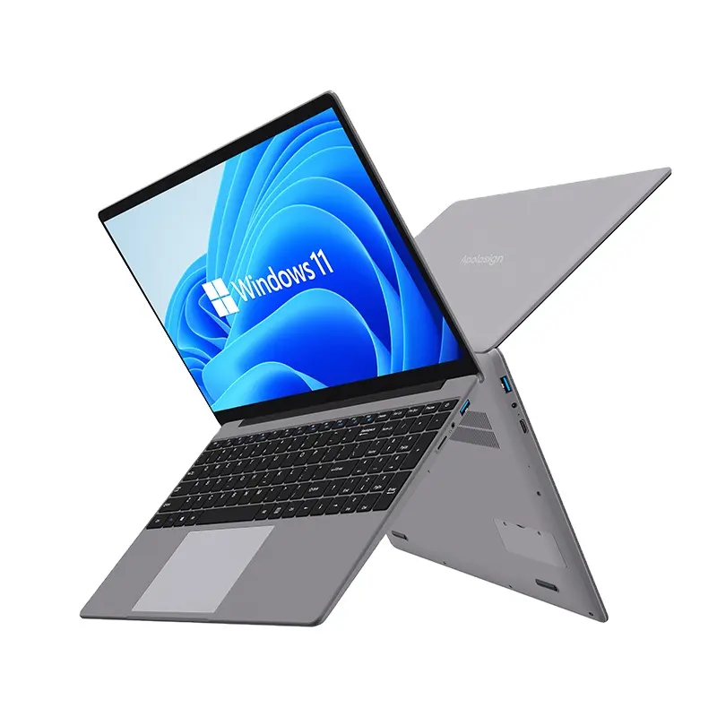 15.6 Inch Intel Celeron N5095 Laptops 12GB RAM 512 SSD 1920*1080p Pc Portable Gaming Laptop Window 11 Notebook
