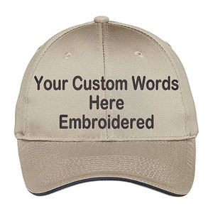 Casquette de baseball personnalisable avec votre propre texte, logo brodé étoile et drapeau, en coton, pour le sport - Product Image 6