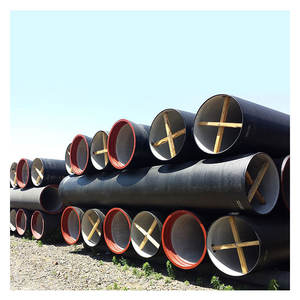 Vente en gros de Singapour Nigéria 2 3 10 pouces Dn100 Dn250 300mm 600mm de diamètre C40 <span class=keywords><strong>Prix</strong></span> K8 K9 Dip Spun Water Ductail <span class=keywords><strong>Tuyau</strong></span> en <span class=keywords><strong>fonte</strong></span> - Product Image 5