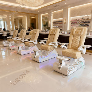 Sillón de Pedicura Profesional de Lujo sin Tuberías con Masaje para Salón de Belleza - Product Image 5