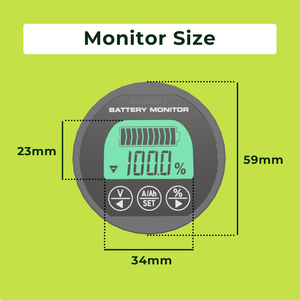 Monitor de Bateria Inteligente 500A EJ-BC21, Testador de Capacidade de Bateria LCD de Alta Performance para Motores de Popa, Iates e Veículos Elétricos - Product Image 4
