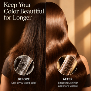 Kit de Protection <span class=keywords><strong>Solaire</strong></span> UV et Thermique Luxe Color Mask avec Spray Activateur, <span class=keywords><strong>Huile</strong></span> d'Argan <span class=keywords><strong>pour</strong></span> <span class=keywords><strong>Cheveux</strong></span> Teints, Brillance Durable - Product Image 3