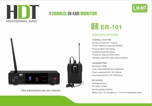 2-4 CANALES UHF Micrófono Frecuencia Ajustable ECHO y ECUALIZADOR - Product Image 3