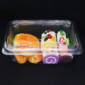 プラスチック製食品収納寿司チーズペストリーケース果物と野菜の容器ボックス