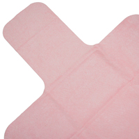 Tapis de Pilates en suède uni esthétique avec points antidérapants en silicone, lavable en machine, serviette de sport noire
