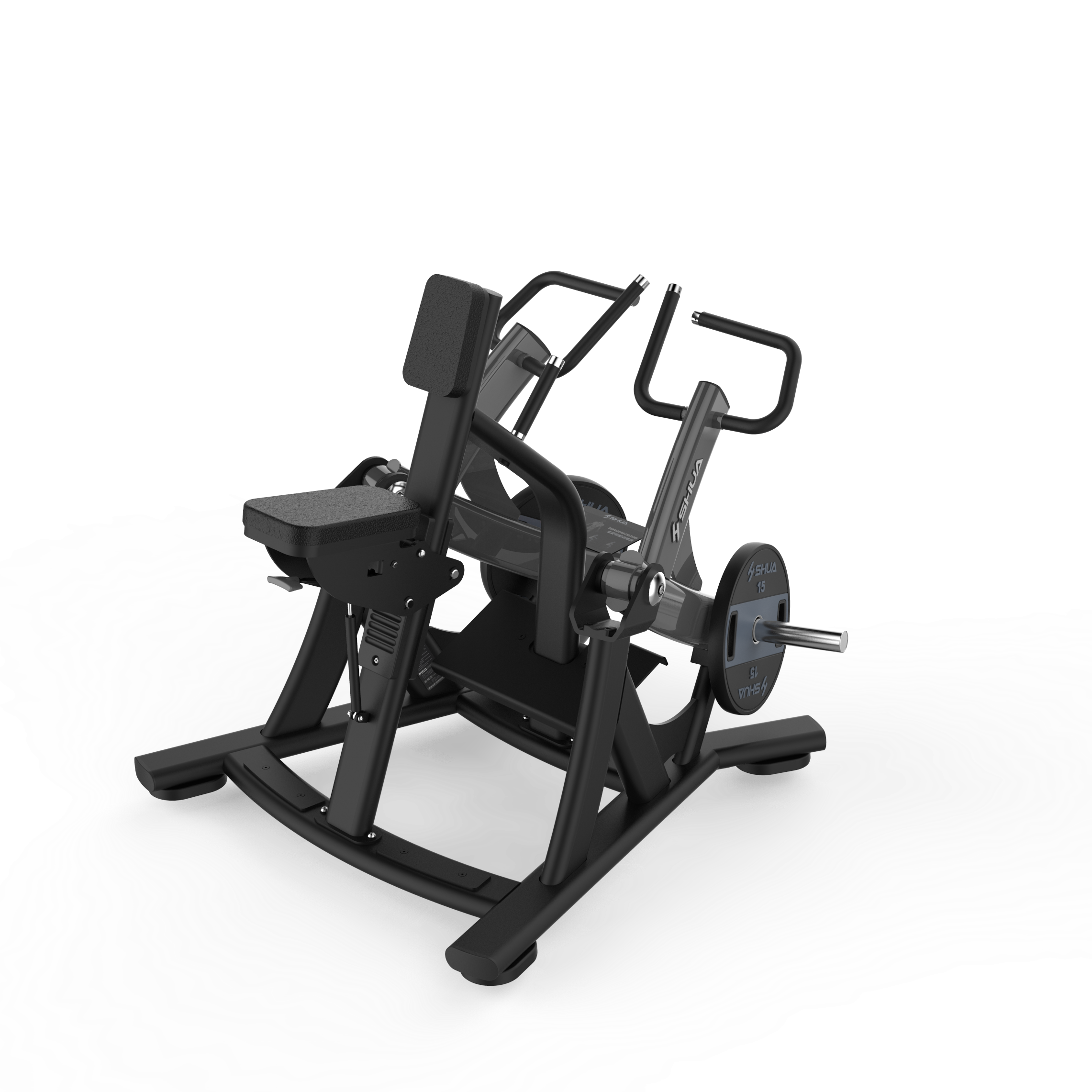 SHUA SH-G6904 Plate Loaded Rowing Trainer for Strength Training