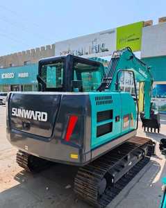 Excavatrice sur chenilles Sunward SWE85F 8 tonnes, moteur Yanmar, économie de carburant de 18 %, triple pompe, forte force de creusement, exportation - Product Image 3