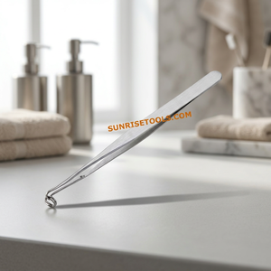 แหนบแยกวงแหวน SUNTOOLS/STIPL รุ่น 597A สแตนเลส รูปทรงไม่สม่ำเสมอ ขนาด 125 มม. มีรูสำหรับทำเครื่องประดับ - Product Image 5