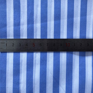 Chemise rayée biologique à bon prix, tissu teint en coton biologique, livraison directe - Product Image 2