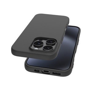 <span class=keywords><strong>Coque</strong></span> de téléphone <span class=keywords><strong>en</strong></span> TPU souple <span class=keywords><strong>noir</strong></span> givré <span class=keywords><strong>pour</strong></span> <span class=keywords><strong>iPhone</strong></span> 17 Air 16 15 Plus 14 13 Pro 12 <span class=keywords><strong>11</strong></span> Pro Max 7 8 SE 16E <span class=keywords><strong>coque</strong></span> arrière mate à couverture complète - Product Image 3