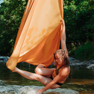 PRIOR FITNESS (5M X 2.8 M) Tissu aérien pour yoga, danse <span class=keywords><strong>acrobatique</strong></span>, <span class=keywords><strong>hamac</strong></span> de yoga aérien - Product Image 2