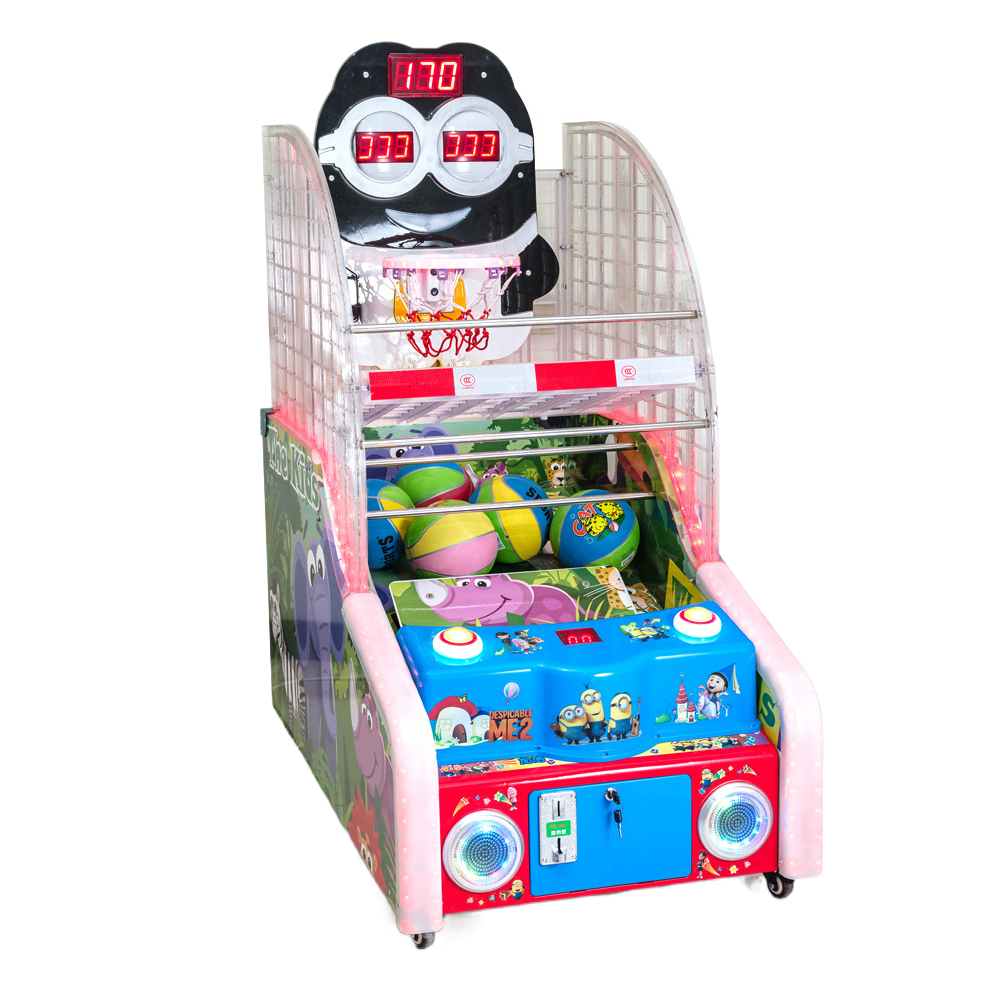 Coin-operated Basketball Machine for Children, Coin-operated Basketball Machine for Adults with LCD Screen . Game Machine