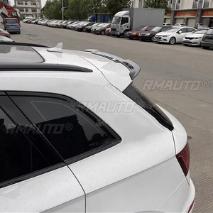 สปอยเลอร์ทรง V สำหรับ Audi Q5 Q5L ปี 2019 2020 2021 2022 2023 วัสดุ ABS คุณภาพสูง อุปกรณ์ตกแต่งฝากระโปรงท้ายรถยนต์ ชุดแต่ง - Product Image 5