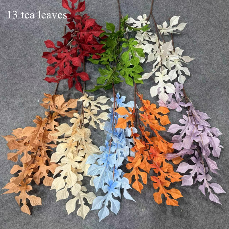 13 ใบชา-ขาว/ชมพู/เขียว