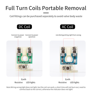 4V230C-08 铝合金气动双控三位五通电磁阀，带电控和方向功能 - Product Image 4