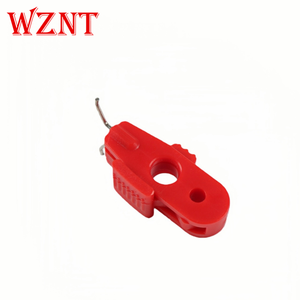 NT-POWT Blocco di Sicurezza Rosso in ABS per Interruttore Automatico Miniaturizzato con Chiave, Certificato CE/ISO per Uso Industriale - Product Image 3