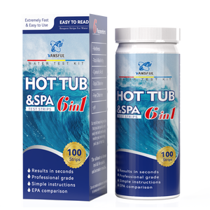 Bandelette de <span class=keywords><strong>test</strong></span> chimique de l'eau Meilleur kit <span class=keywords><strong>Test</strong></span> précis de la qualité de l'eau Bandelettes de <span class=keywords><strong>test</strong></span> de spa de piscine à 6 voies - Product Image 5