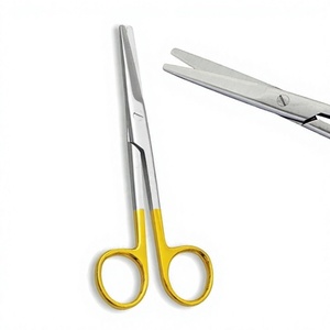 TC Mayo Scissors Tungsten Carbide Surgical Scissors Straight Curved Stainless Steel Reusable Operating Room Instrument - Product Image 1