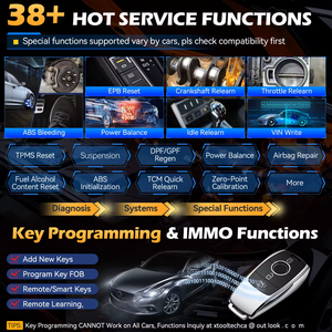 Xtool D 8W BT v2.0 OBD2 công cụ chẩn đoán <span class=keywords><strong>ECU</strong></span> mã hóa VAG hướng dẫn Bluetooth ô tô máy quét cấu trúc liên kết với 42 + thiết lập lại - Product Image 4