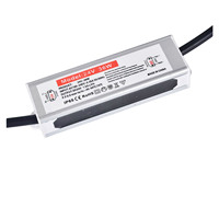 Alimentation LED étanche ODM IP67 DC 12V-24V, couleur du boîtier au choix, pilotes LED