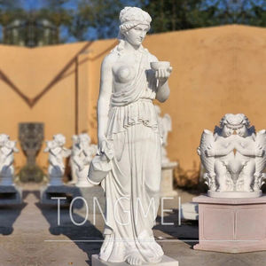 Estatua de Mármol de Tamaño Real de Herbie, una Diosa de la Mitología Griega, Diseño Europeo Escandinavo Independiente, de Tongmei - Product Image 3