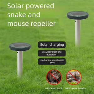 Mới Thiết kế hiệu ứng mạnh mẽ lớn Phạm vi cảm biến ngầm sóng âm thanh năng lượng mặt trời Powered rodent rắn <span class=keywords><strong>Repeller</strong></span> động vật <span class=keywords><strong>Repeller</strong></span> - Product Image 6