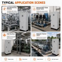 Gabinete de Control PLC Confiable, Equipo Eléctrico, Caja de Distribución de Energía, Controles Industriales para Fábricas