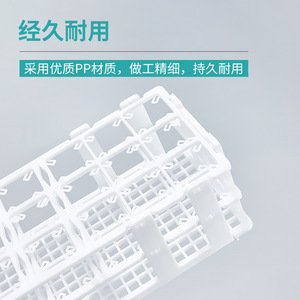 Soporte Multifuncional para Tubos de Ensayo de Plástico Bkmamlab, Desmontable y Combinable para Uso en Laboratorio - Product Image 2