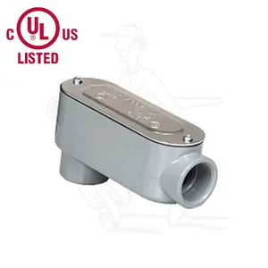 Cứng Nhắc Ống Dẫn Cơ Thể LB Threaded Outlet Cơ Thể Cho IMC