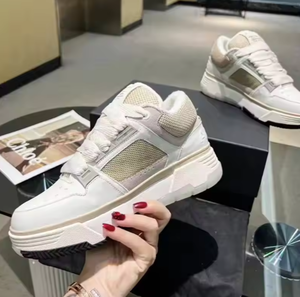 Scarpe di Lusso da Designer Nere e <span class=keywords><strong>Bianche</strong></span>, <span class=keywords><strong>Sneakers</strong></span> Casual in <span class=keywords><strong>Pelle</strong></span> e Gomma per <span class=keywords><strong>Uomo</strong></span>, Stile Amiry per Camminata - Product Image 5