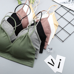 Elastic Gathering Bralette Push up <b>Bra</b> Summer Anti-light Korean Style Wild <b>Bra</b> Tube Top Sexy No Rims <b>Bra</b> - Product Image 5