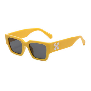Mode ins carré designer lunettes de soleil femmes hommes classique couleur bonbon lunettes de soleil pour dames uv400 haute qualité lunettes de luxe - Product Image 5