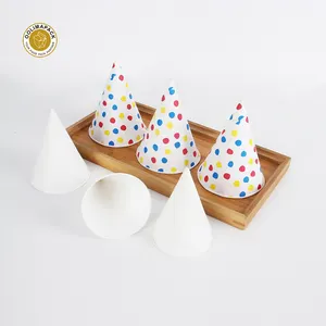 OOLIMA PACK Cone Paper Cup Wholesale Price Snow Cone Water Paper Cup