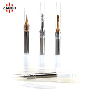 ZANHO Cadcam 55 HRC 2-flauto 1.5 collo lungo a sfera taglio piatto personalizzabile OEM & ODM Endmill mulini fresa fine fresa - Product Image 2