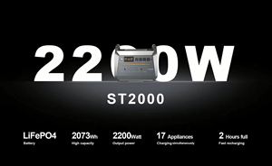 Station d'alimentation portable solaire Lifepo4, mini alimentation portable rechargeable, station d'alimentation portable 2000w - Product Image 5