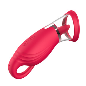 4 modes de succion clitoridienne, 5 modes de vibration de la langue, suceur de tétons et de clitoris, orgasme rapide, vibrateur de langue, jouets pour adultes pour femmes, plaisir humide - Product Image 1