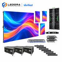 Écran LED LEDORA P3.91 de location 4K HDR10, garantie 5 ans, étanche IP65, pour exposition, scène, 500x500mm, intérieur, salon professionnel