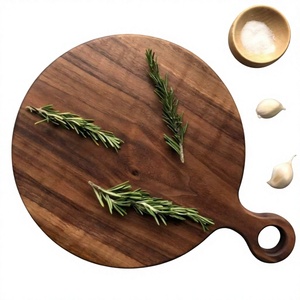 Tabla de Queso Redonda a Precio de Fábrica, Diseños Personalizables, Tabla de Cortar Ecológica Hecha a Mano, Última Llegada, Ecológica - Product Image 1