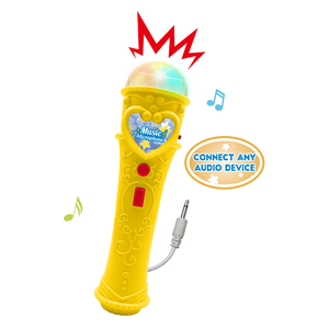 Trẻ Em Nhạc Cụ Micro Đồ Chơi Kid Nhiều Bài Hát Trẻ Em Đầy Màu Sắc Đèn Micro Đồ Chơi - Product Image 2