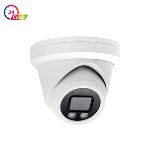 <span class=keywords><strong>Telecamera</strong></span> IP Dome Turret <span class=keywords><strong>PoE</strong></span> 8MP 4K ColorVu con Visione Notturna a Colori, Compatibile Hik, Obiettivo Grandangolare 2.8mm, Microfono Integrato. Rilevamento AI VCA - Product Image 1