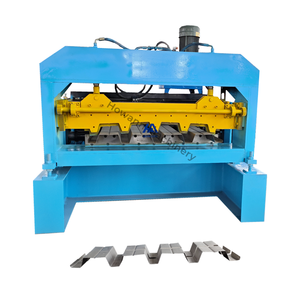 Factory Price Full Automatic Metal Decking Panel <strong>Tiles</strong> <strong>Making</strong> <strong>Machine</strong> Steel Floor Deck Roll Forming <strong>Machine</strong> - Product Image 1