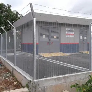 High Security 358 Fence Powder Coated Anti-Climb And Anti-Cut Mesh Metal Wire Fencing Easily Assembled For Theft Prevention