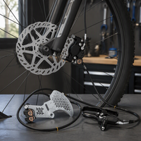 Ensemble de frein à disque hydraulique CNC Wave Rotor avec support de calibre intégré pour E-Moto de descente rapide