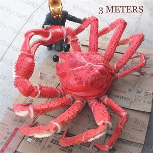 <span class=keywords><strong>D</strong></span>écoration de devanture attrayante statues de crabe royal géant grand modèle de crabe Matsuba artificiel pour le marketing de magasin de fruits de mer <span class=keywords><strong>d</strong></span> - Product Image 4