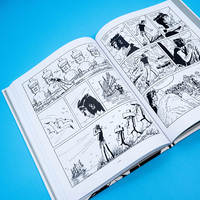 Édition personnalisée de livres Impression de bandes dessinées à couverture rigide personnalisée