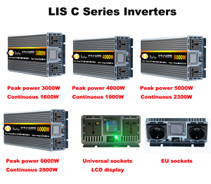 3000W 4000W 5000W 6000W 7000W biến tần với điều khiển từ xa di động năng lượng mặt trời lai MPPT điện biến tần tinh khiết sine sửa đổi invertor - Product Image 6