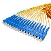 Cassette de répartiteur PLC SC-UPC en plastique ABS de type boîtier, équipement de fibre optique 1*16 compatible POE/GPRS/TCP/GSM/SDK 1260-1650nm