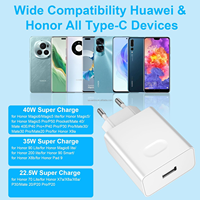 Chargeur rapide 40W pour Huawei Honor 90 Lite Magic6 Adaptateur secteur USB 40W pour Honor 90 70 Lite X8b
