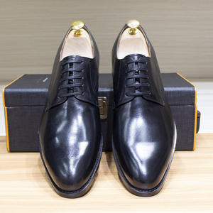 Zapatos de cuero de alta gama para hombre, zapatos italianos de negocios y oficina, zapatos formales de cuero hechos a mano para hombre y Oxfords. - Product Image 3