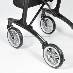 Déambulateur en fibre de carbone pliable médical Offres Spéciales Walker avec siège - Product Image 3